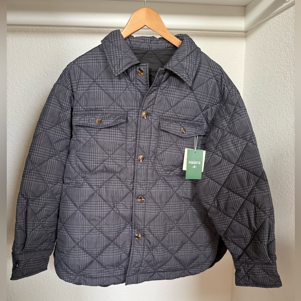 Reversible Durable Water Repellent Long Sleeve Casual Quilted Jacket NWT Medium - Picture 2 of 10